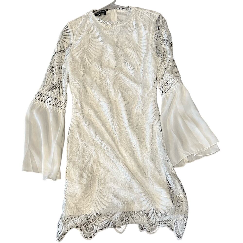 4 Never Worn Small White SHEIN Dresses